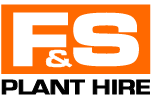 F & S Plant Hire Logo